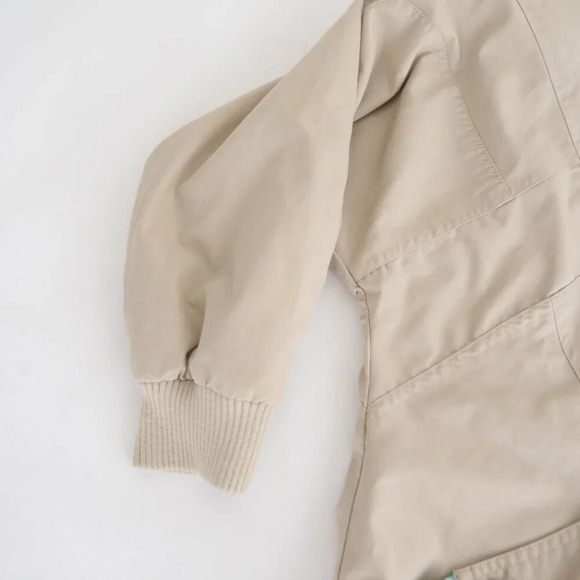 Vintage 90's Innovations By Izzi Tan & Teal Button  Up Windbreaker Jacket Medium - Picture 11 of 16